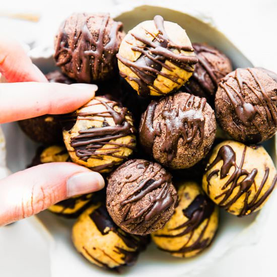 Dark Chocolate Chunk Protein Balls