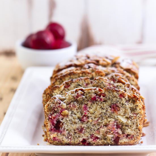 Plum Poppyseed Cake