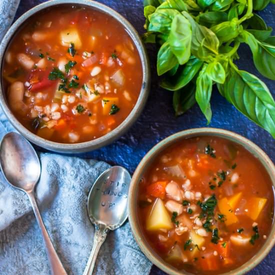 Vegetable and Barley Soup