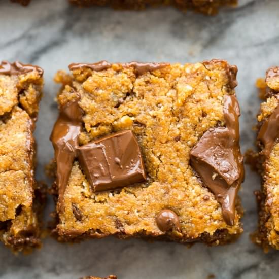 Chocolate Chunk Paleo Vegan Blondie