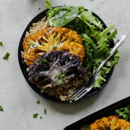 Cauliflower Steak & Tahini MealPrep