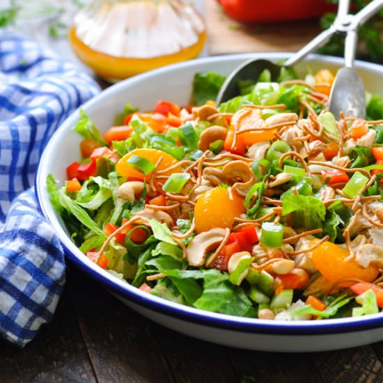 Chinese Chicken Salad with Cashews