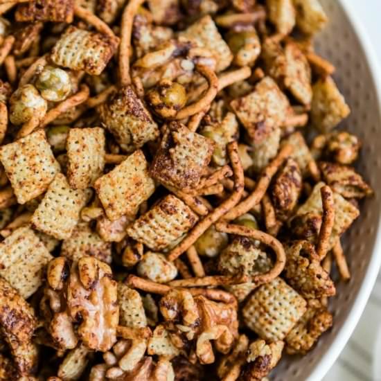 Spicy Asian Snack Mix