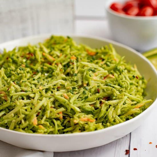 Broccoli Slaw Salad Ranch Dressing