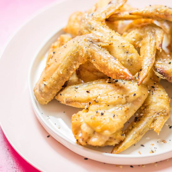 Everything Bagel Wings
