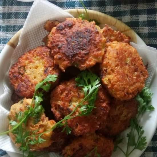 Grated Coconut Pancakes