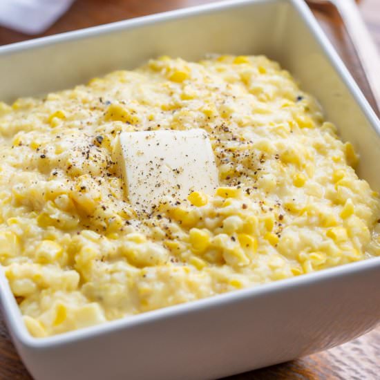 Mom’s Skillet Corn