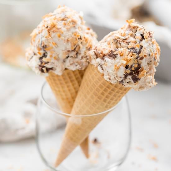 samoas cookies ice cream