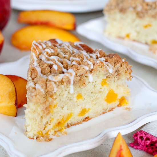 Peach Crumb Cake