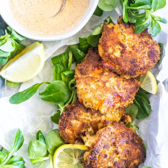 Keto Crab Cakes