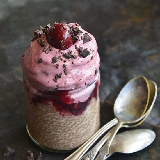 Black Forest Chia Nice Cream