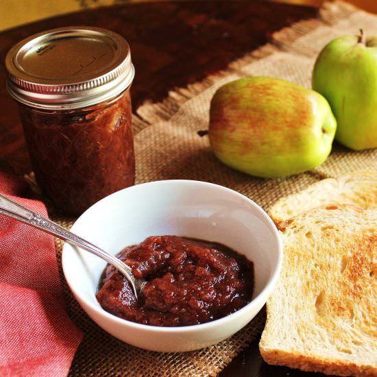 Slow Cooker Spiced Apple Butter