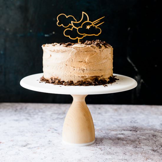 TIRAMISU BIRTHDAY CAKE