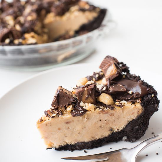 No Bake Peanut Butter Pie
