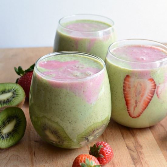 Healthy Strawberry Kiwi Smoothie
