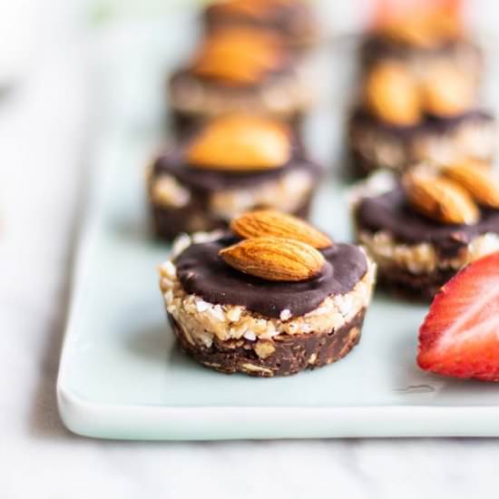 No Bake Almond Joy Cookies