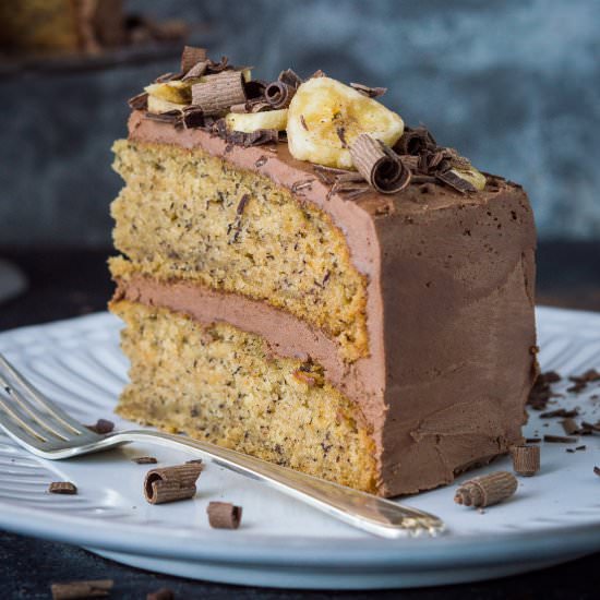Vegan Banana Cake