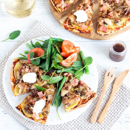 Country-Style Pizzas