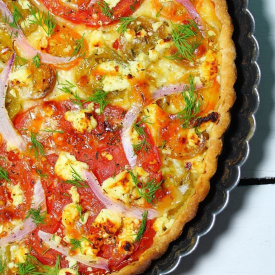 Summer Tomato Tart