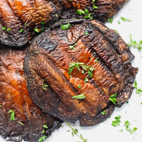 GRILLED PORTOBELLO MUSHROOMS