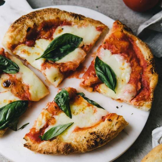 Fried pizza