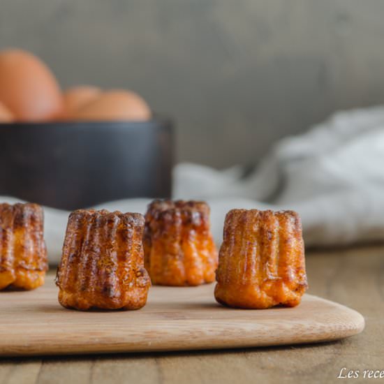 French savory cannele