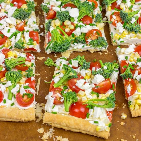 Garden Vegetable Tart