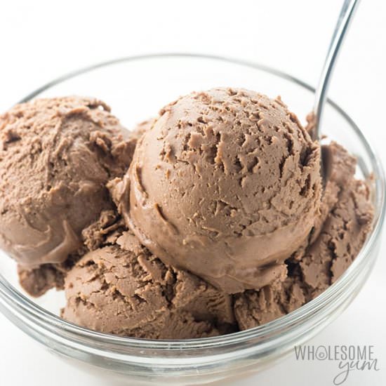 CHOCOLATE PEANUT BUTTER NICE CREAM