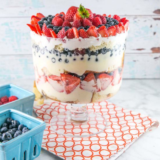 Summer Berry Trifle