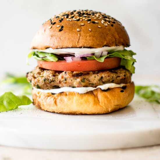 Easy Ground Turkey Burgers