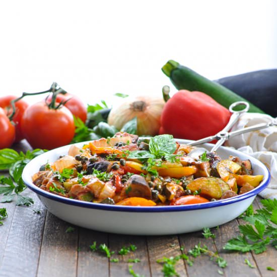 Dump-and-Bake Ratatouille
