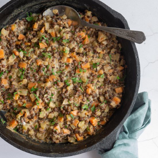 Mustard Lentil Stew
