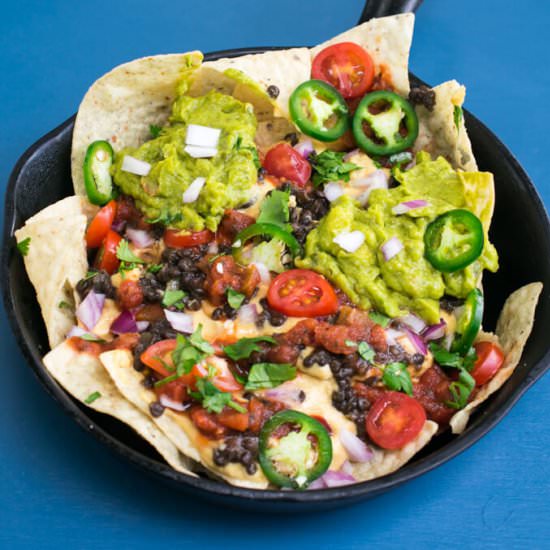 Loaded Vegan Nachos