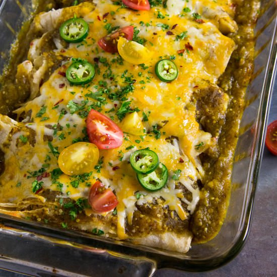Chicken Enchiladas Verde