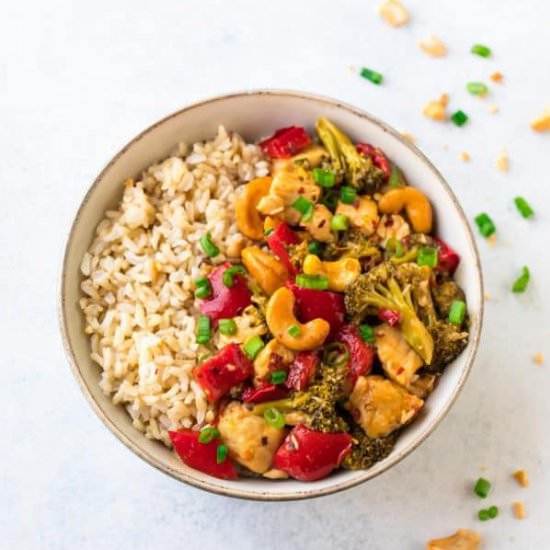 Crock Pot Cashew Chicken