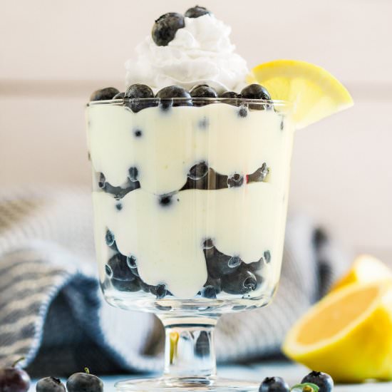 Blueberry Lemon Ricotta Parfaits