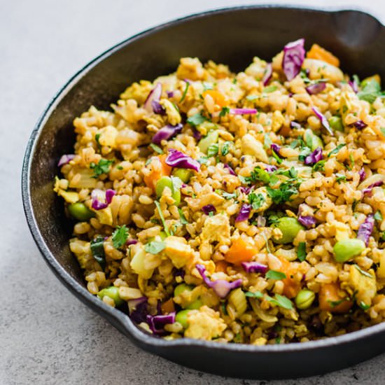 Vegan fried rice