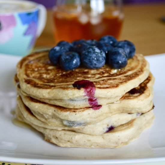 Blueberry Cinnamon Pancakes