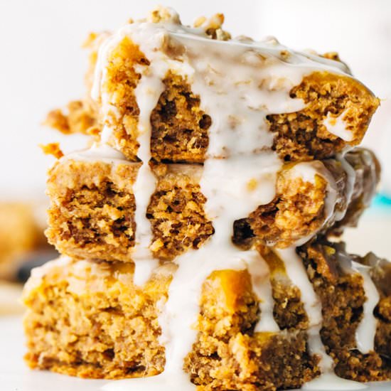 Vegan Mango Cardamom Snack Cake