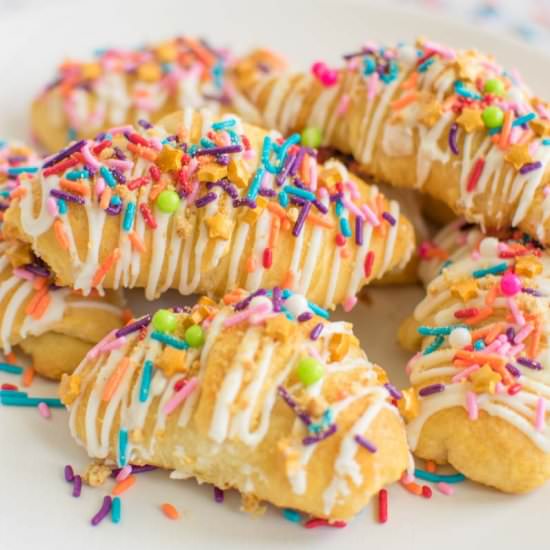 White Chocolate Graham Croissants