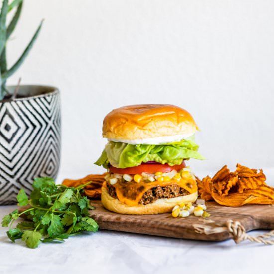 Black Bean Chipotle Burgers