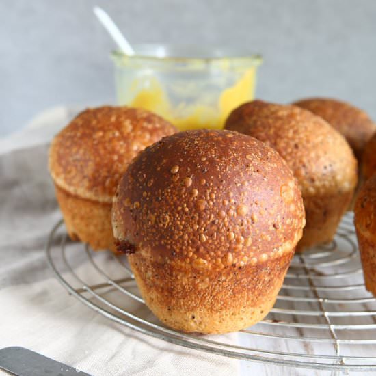 Mango Curd Spelt Bread
