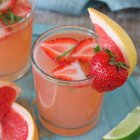 Grapefruit Rose Sangria