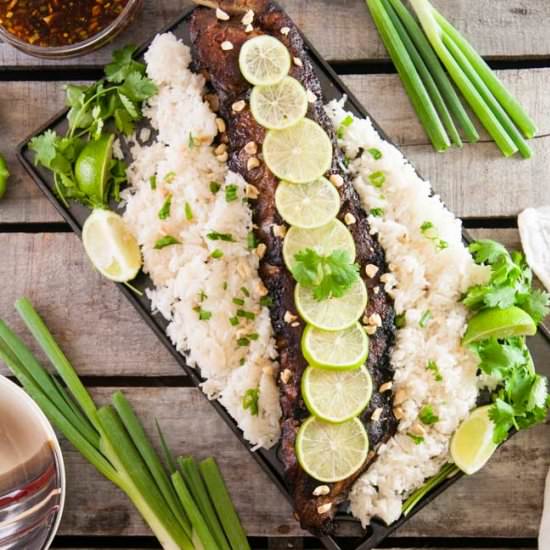 Thai Ribs with Coconut Rice