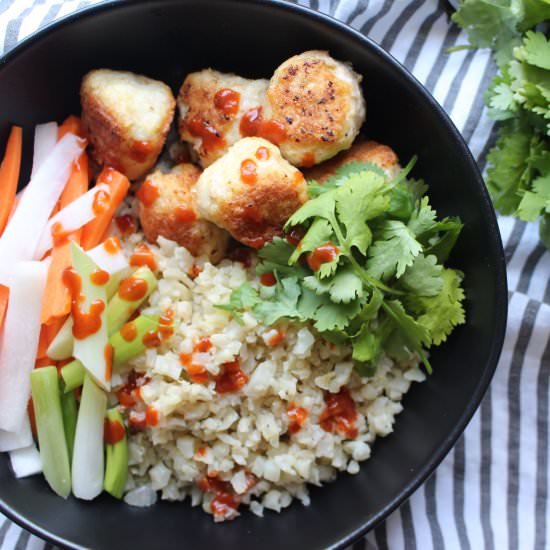 Banh mi rice bowl