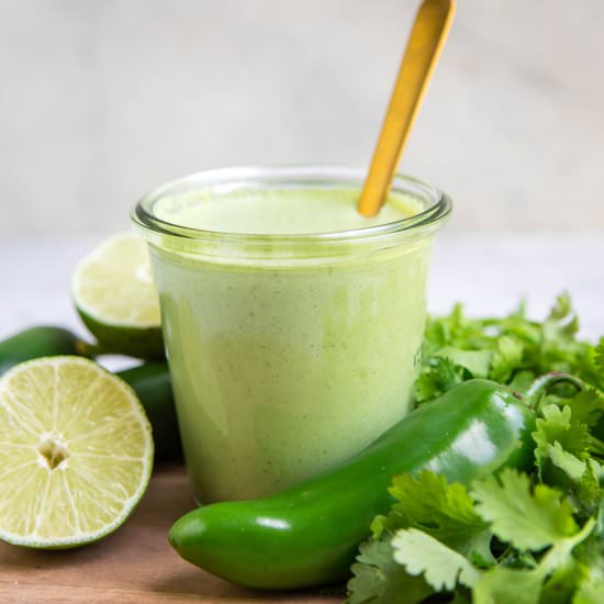 Creamy Cilantro Dressing