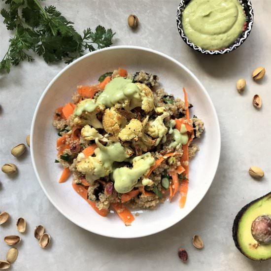 Pistachio and Date Quinoa