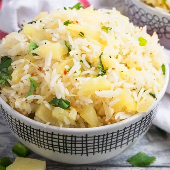 Jalapeno Pineapple Rice