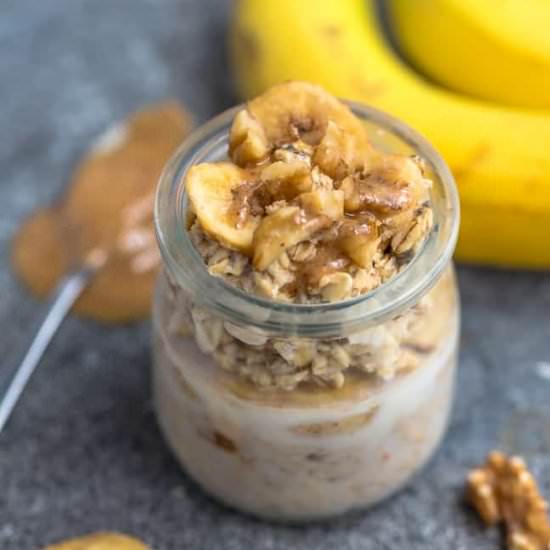 Banana Nut Overnight Oats