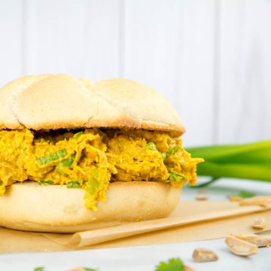 Healthy curried chicken salad